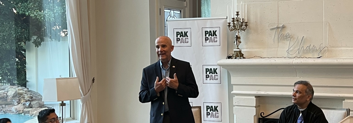 PAKPAC Texas Chapter Hosts Congressman Keith Self (R-TX) of House Foreign Affairs Committee